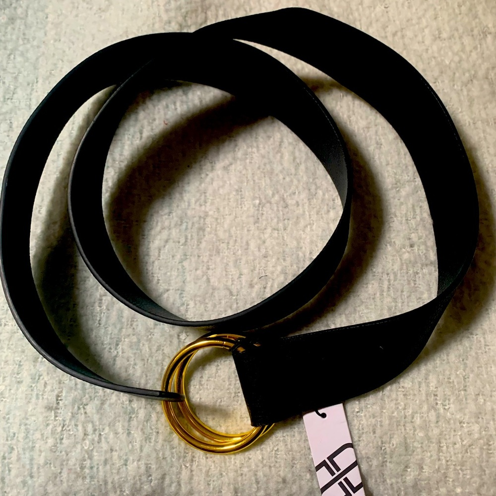 Black Leather B-Low The Belt.